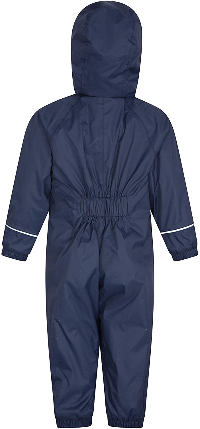 Warehouse Spright Junior Rain Suit - Combinaison de pluie à coutures étanches, design réfléchissant, combinaison imperméable, imperméable entièrement zippé, manches longues - pour l'hiver et la marche
