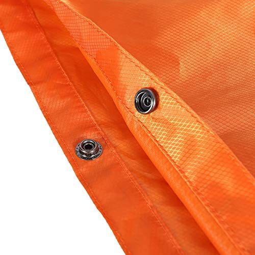 Imperméable Poncho Imperméable Poncho Outdoor Riding Multi-Function Cycling Bicycle Poncho Raincoat Black/Orange