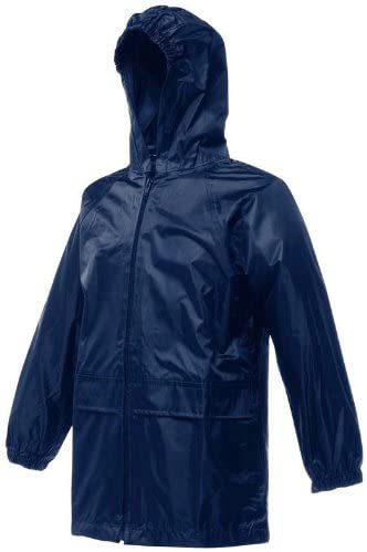 키즈 스톰브레이크 방수 재킷 테이프 솔기 코트 네이비