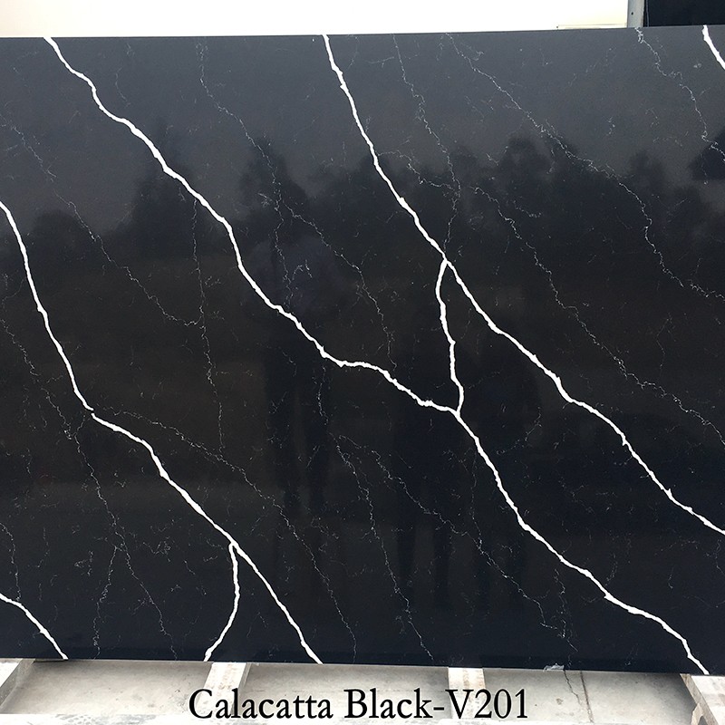 Calacatta Black Quartz