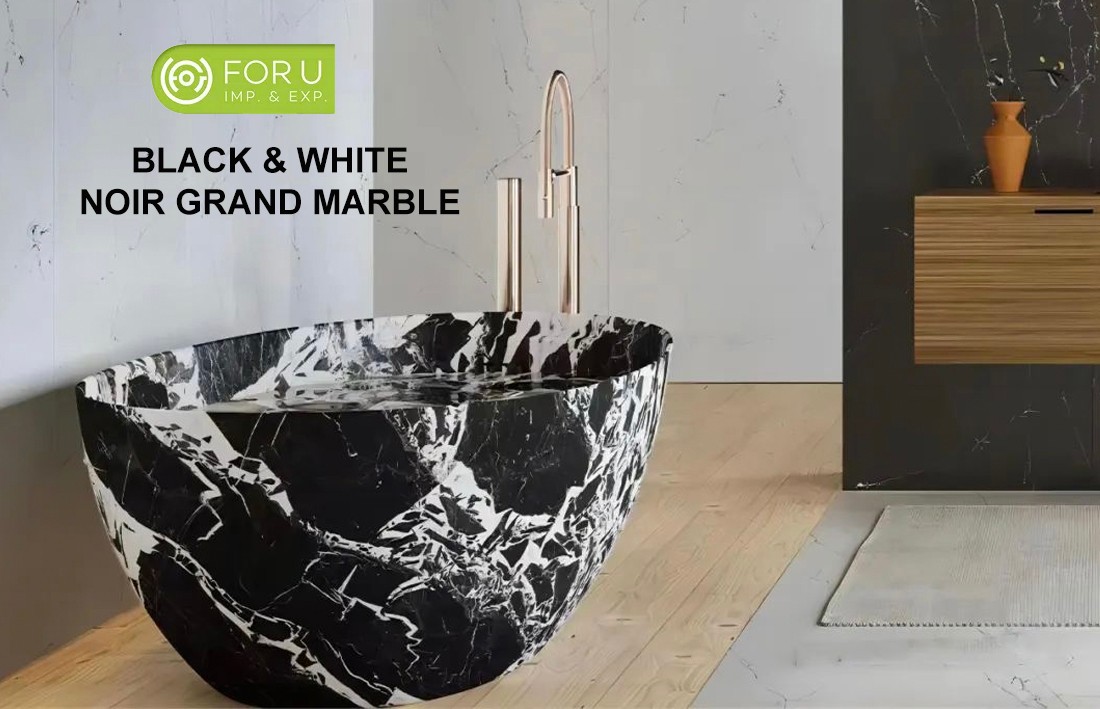 Grand Antique Marble Freestanding Bathtub-FOR U STONE