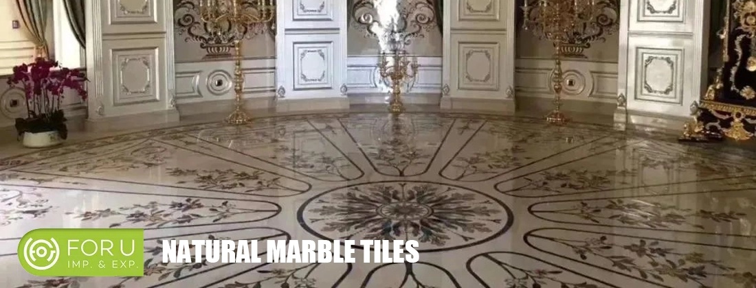 Natural marble medallion Flooring Desings | FOR U STONE