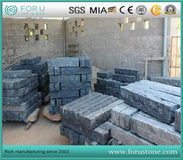 Natural Basalt Black G684 Kerbstone Curbstone Kerbstone for Projects Basalt Stone