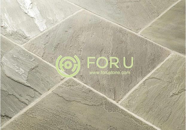 Luxury Grey Sandstone Slabs For interior flooring
