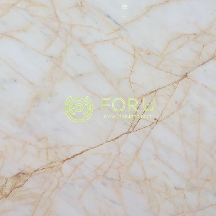 Luxurious golden spider veinmarble natural marble stone slab prices