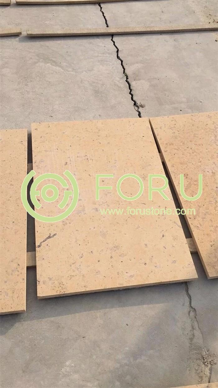 Nature Honed Beige Limestone for Wall Cladding and Floor Tiles Pavers