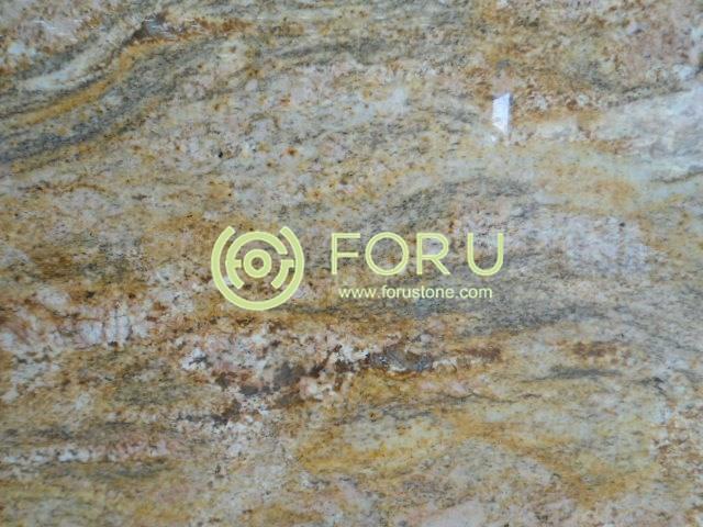 Import Kashmir Gold Granite India Granite Slabs for countertop
