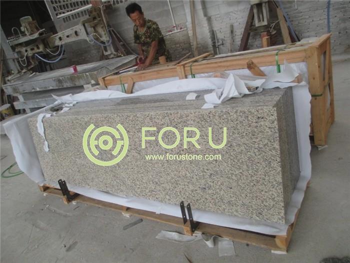Stone Building Material Tiger Skin Yellow Granite Flooring Tile/Slab/Countertop