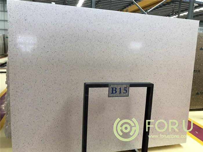 Polished surface sand blasted honed terrazzo floor kitchen wall tiles