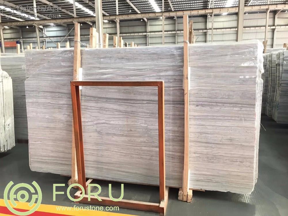 Greece Wooden White Marble for Wholesale Import Elegant Imported Marble Slab