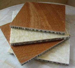 Natural stone Aluminum honeycomb panel