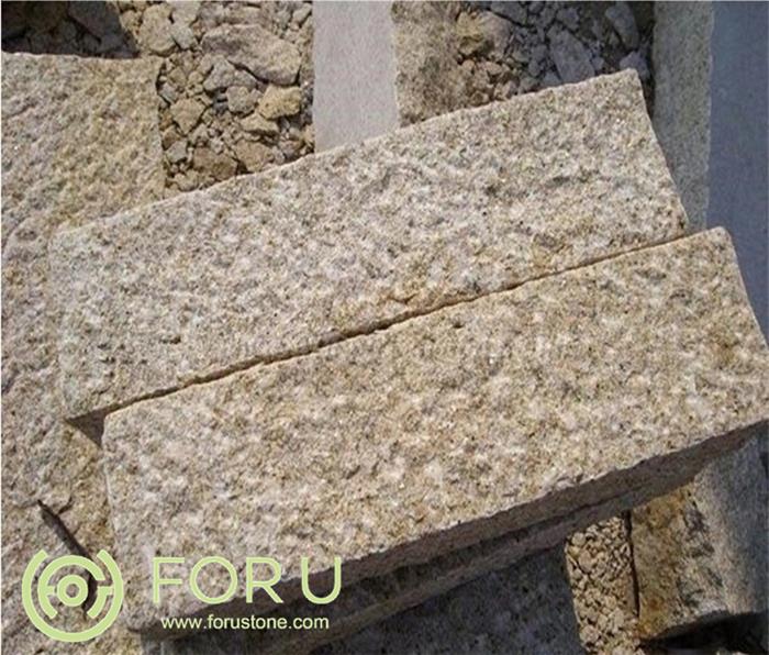 Chinese wholesale G682 Yellow Granite Paving Stone granite kerbstone Prices