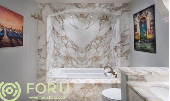 Gold marble slab tile imported marble Calacatta Gold Marble Slab for Marble Wall
