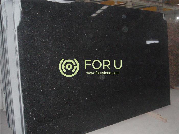 Customized size Black galaxy grantie black granite slab price for sale01