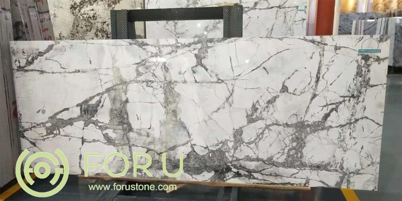 Natural polished marble Rio De Sno marble slab for decoration marble tiles