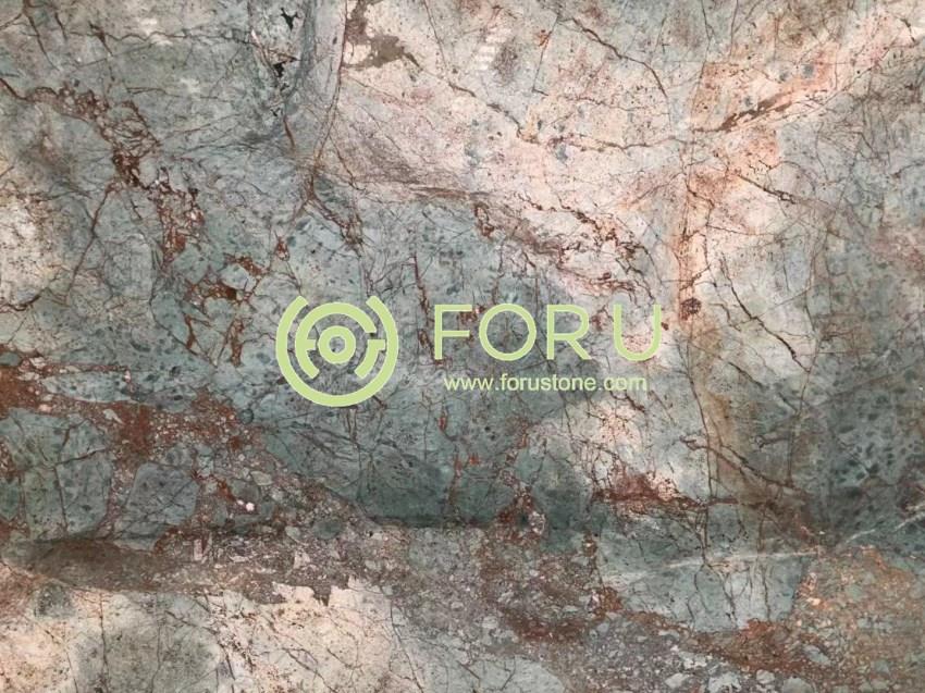 Turquoise Blue  Quartzite Granite Slabs & Tiles, Iran Blue  Quartzite  Granite