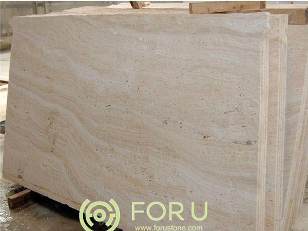 Turkish Ivory cream travertine marble stone slab price