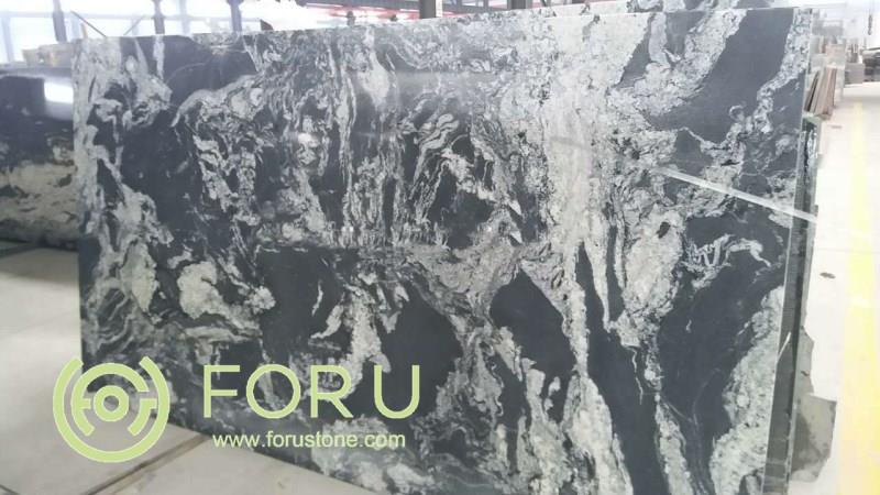 Royal Ballet Granite Nero Fantasy Granite,Cosmic Black Granite for wall tile