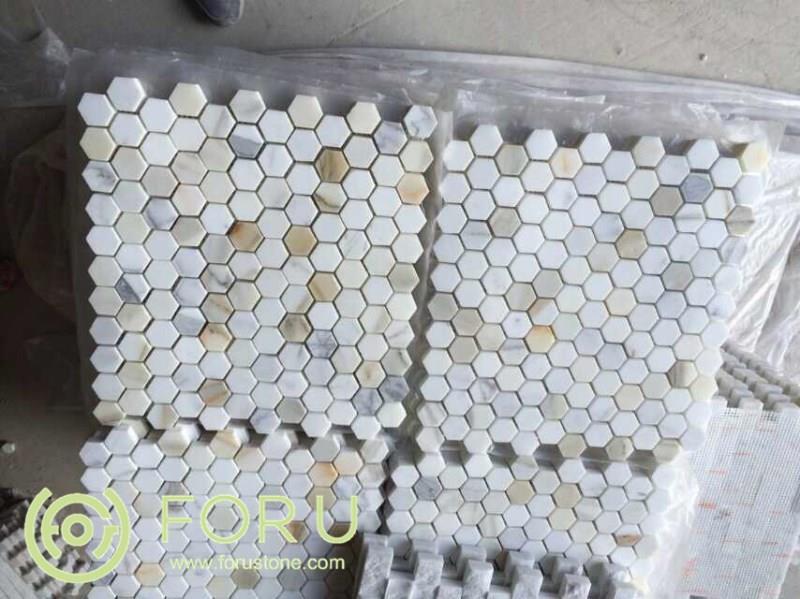 Marble Mosaic Tile for Villa Hotel Floor Wall Project