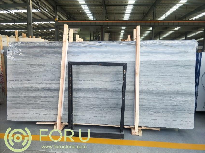 Nature blue wood marble , blue wooden marble slabs,polished Blue Serpeggiante Marble