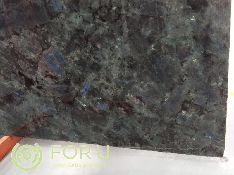 Flooring Decoration Indoor Blue Granite Slab Stone Blue Jade Green Granite