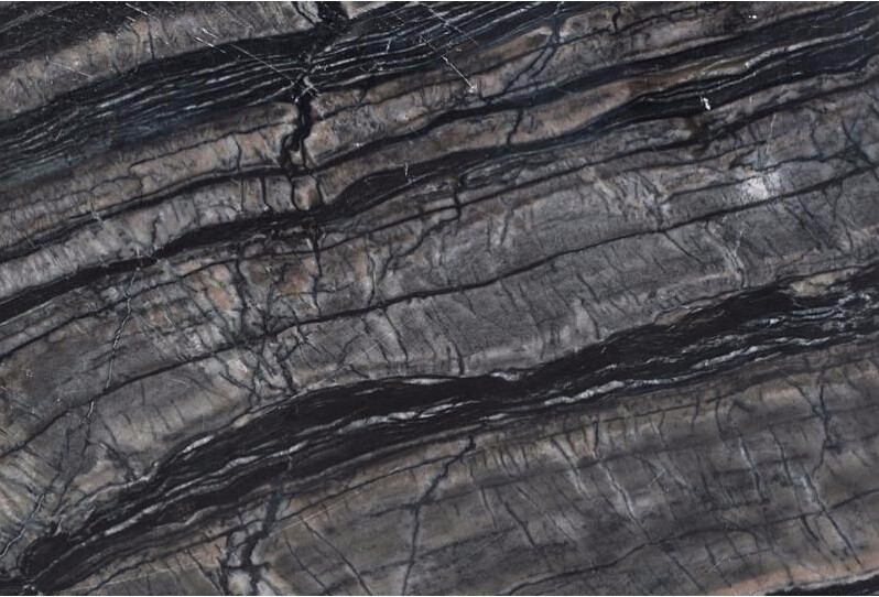 Black Wooden Marble