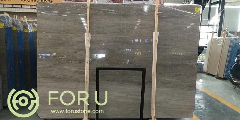 Polished natural marble stonoe Crimea Grey Marble SlabMarbleTiles For Building Project
