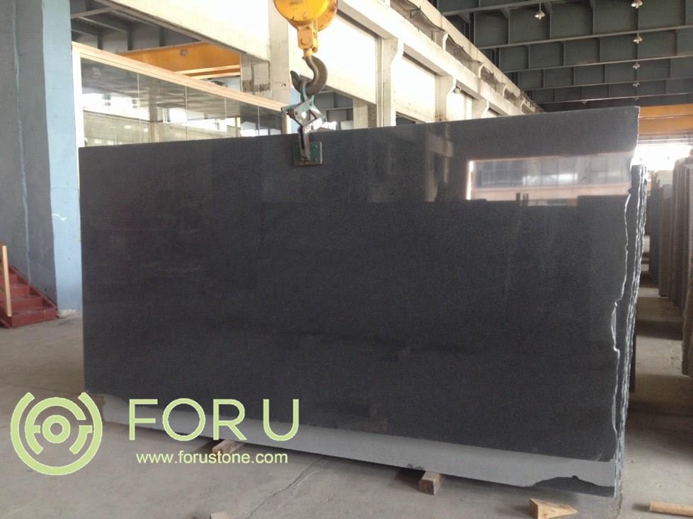 Chinese polished black granite Changtai G654 Granite Slab
