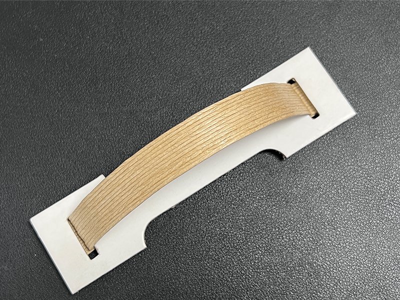 Multi bend plug-in paper handle