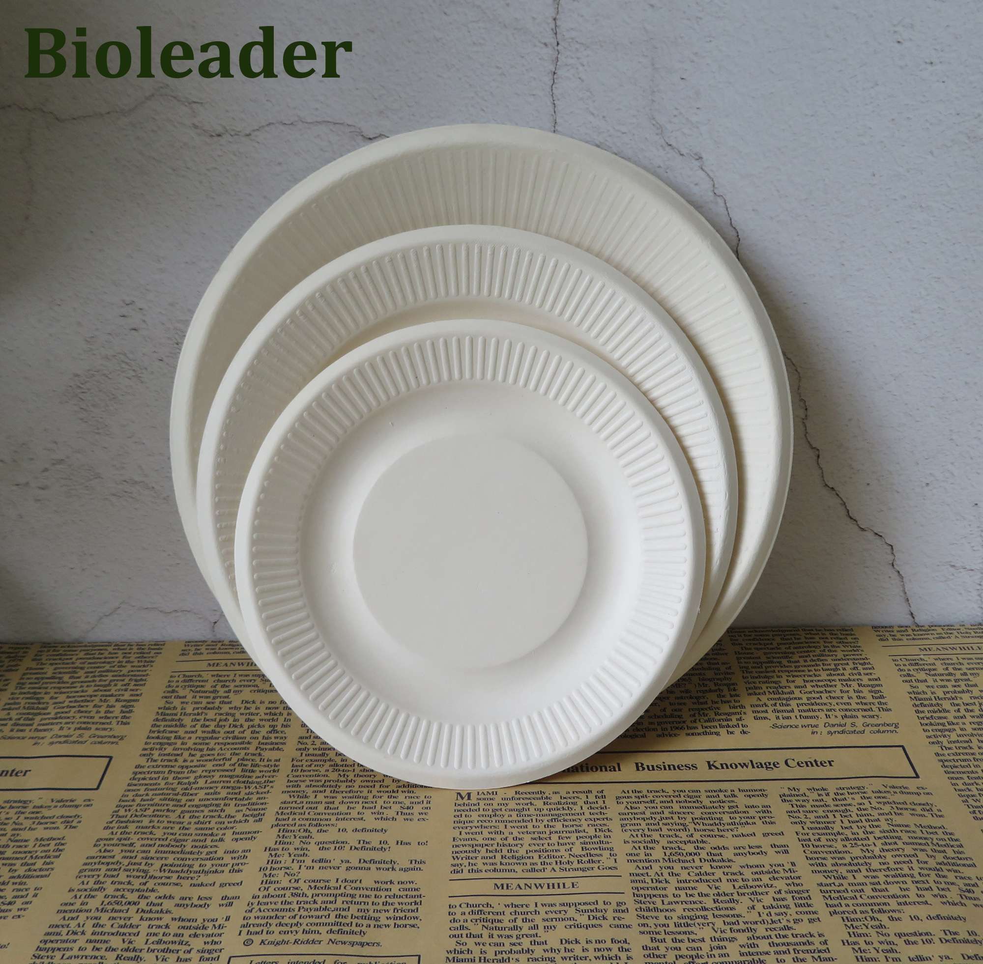 compostable plates ribbed