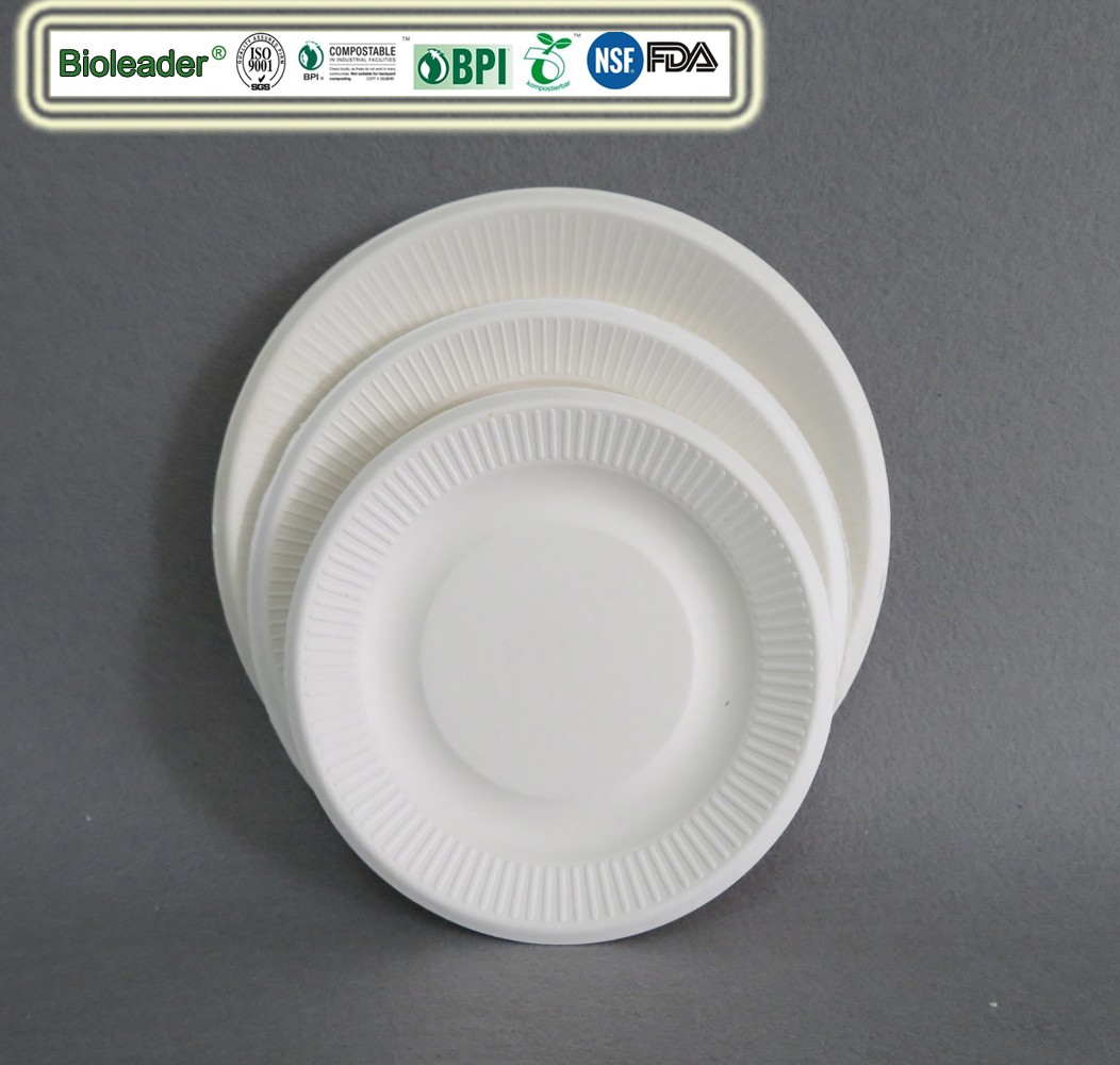 sugarcane plate ribbed