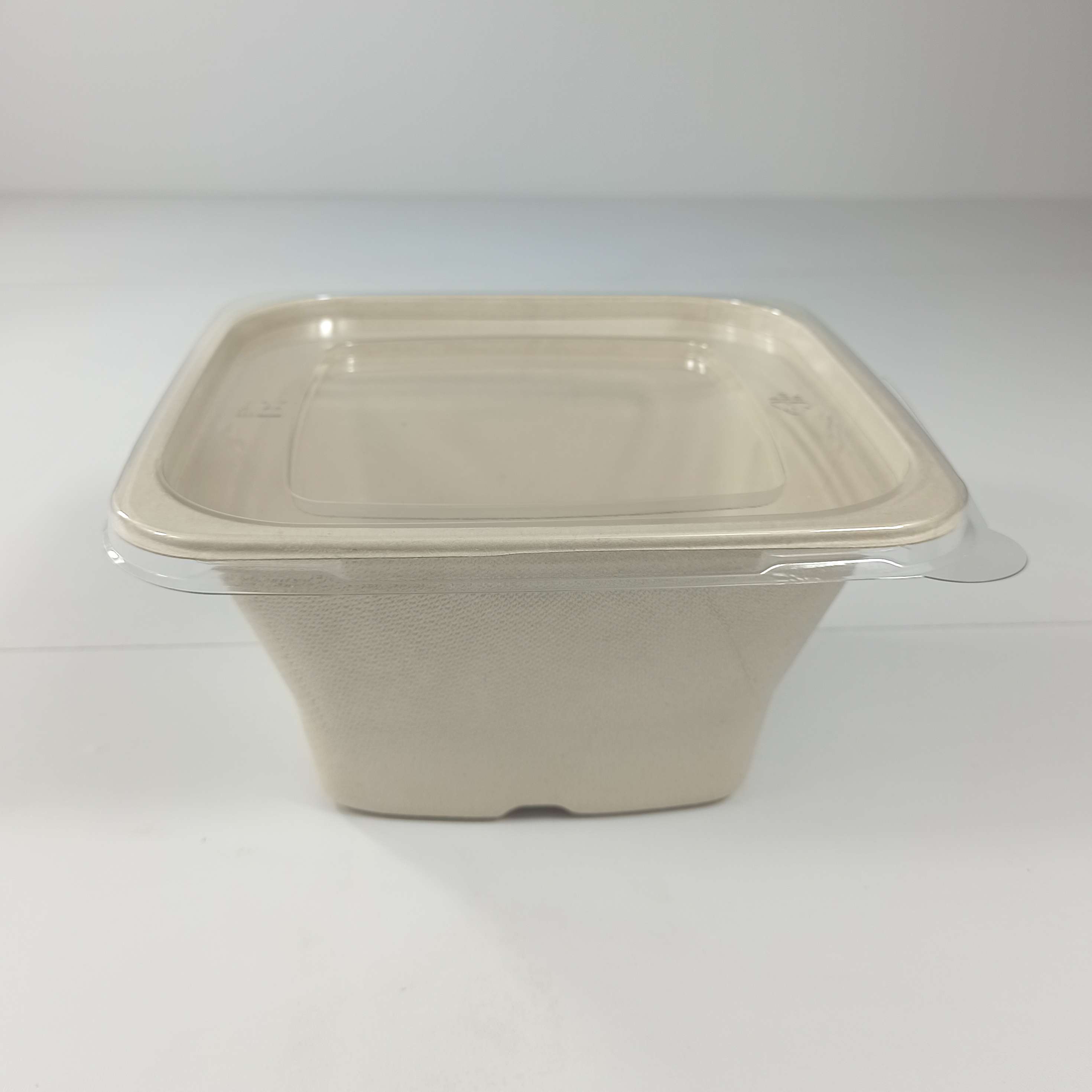 sugarcane bowl with PET lid