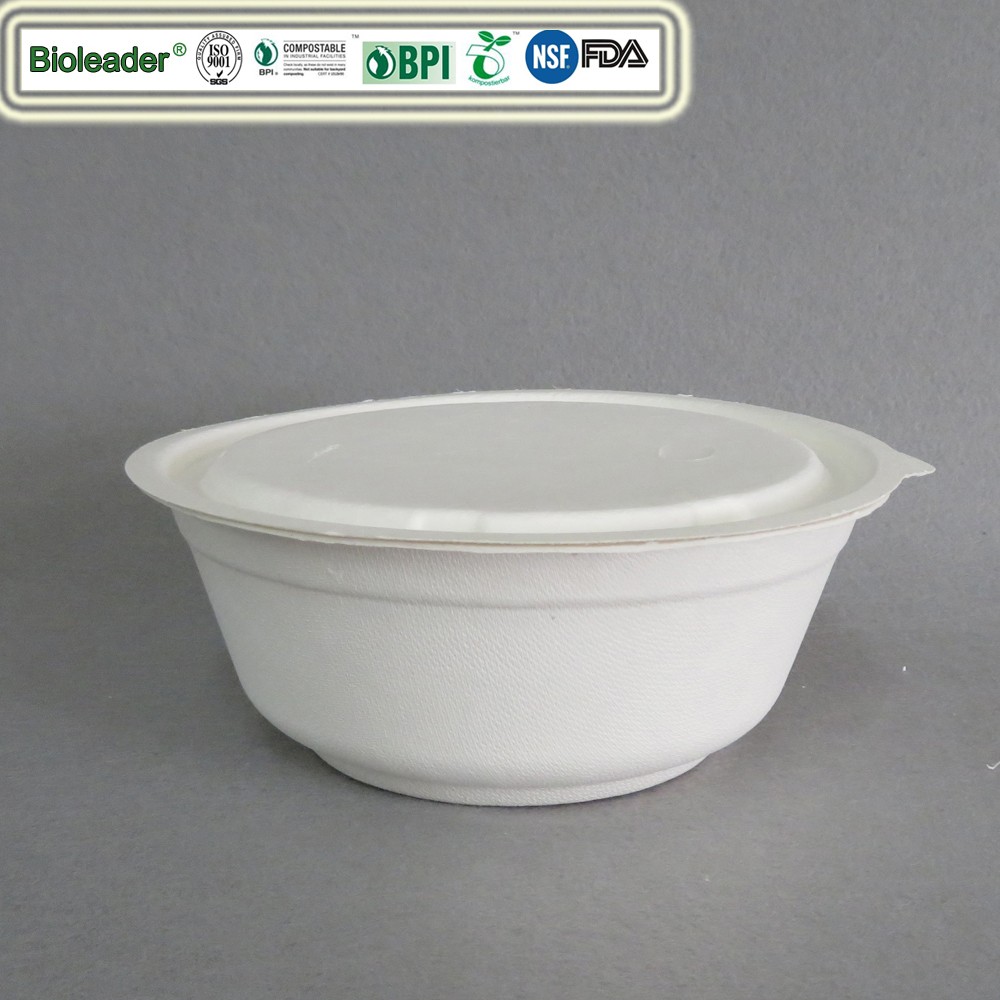 fiber pulp bowls with lids