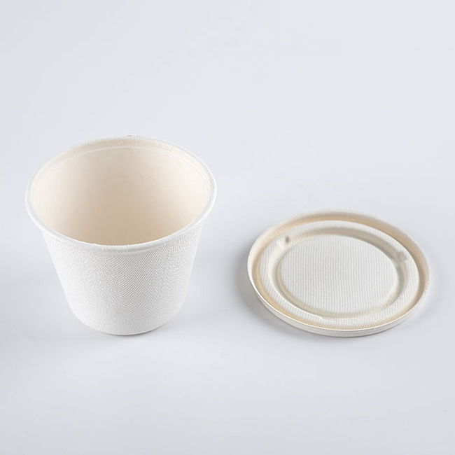 sugarcane soup bowl with lid