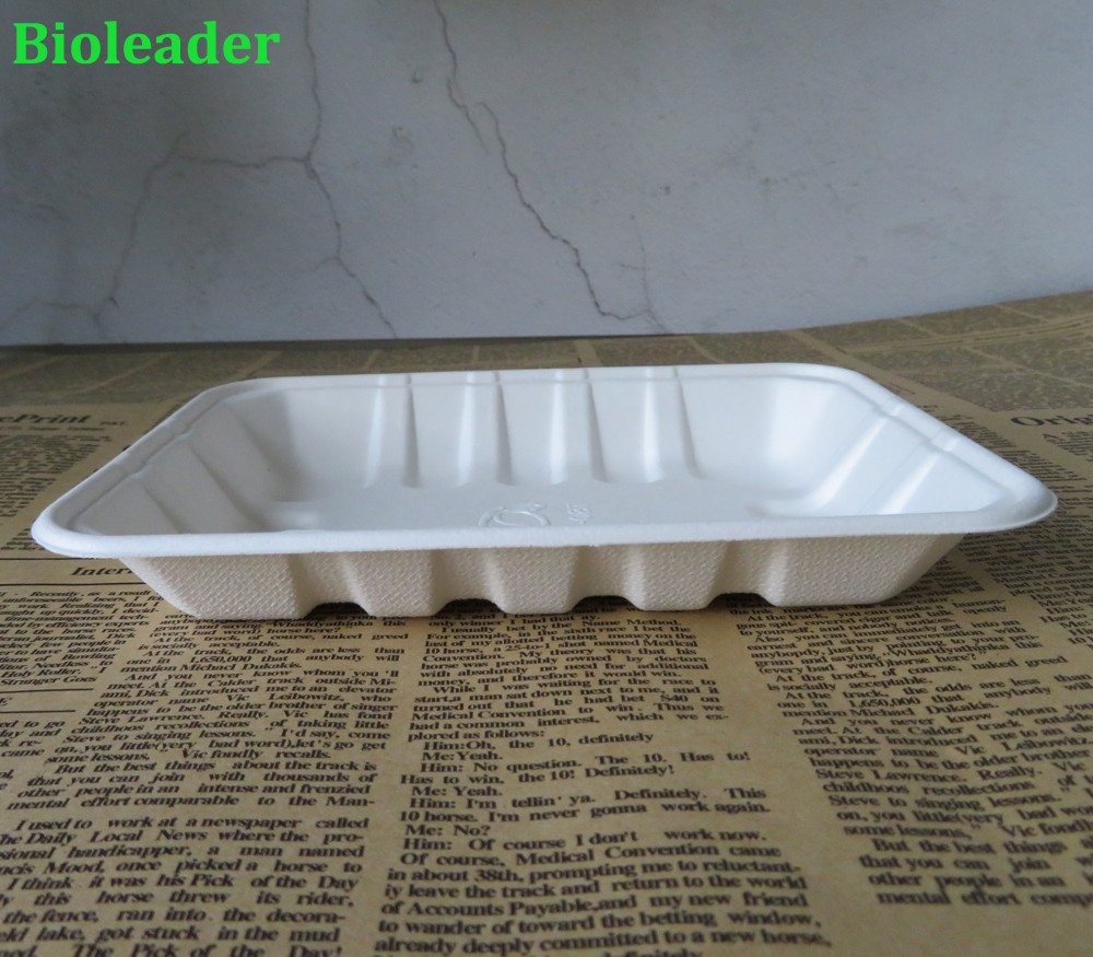 Biodegradable Meat Tray Paper Cold Meat Cheese Packaging Trays