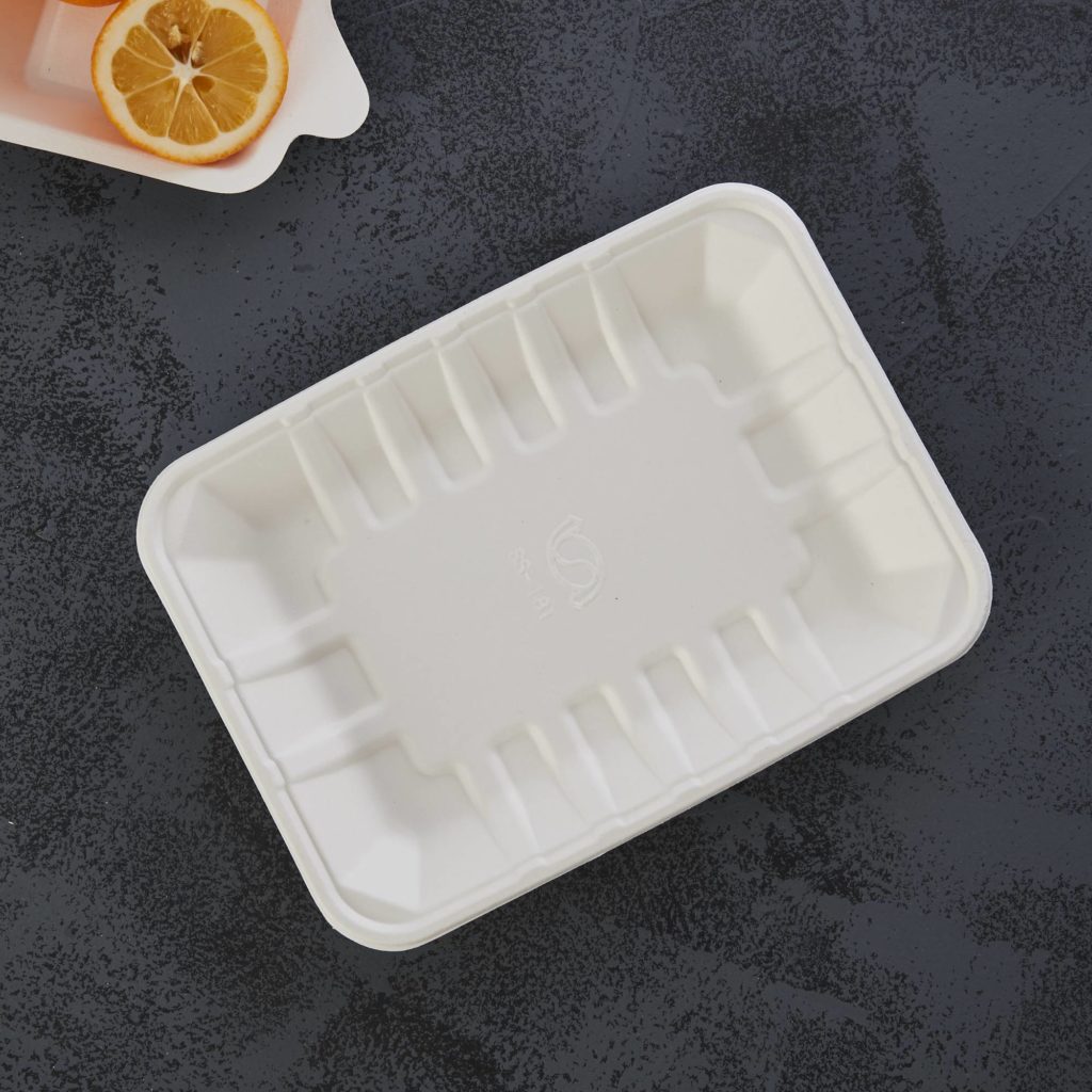 biodegradable vegetable packaging tray