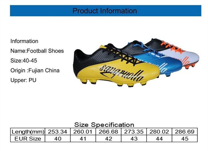 Soccer Cleats Sports Shoe