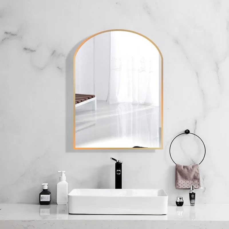 Gold Arch Wall Mirror