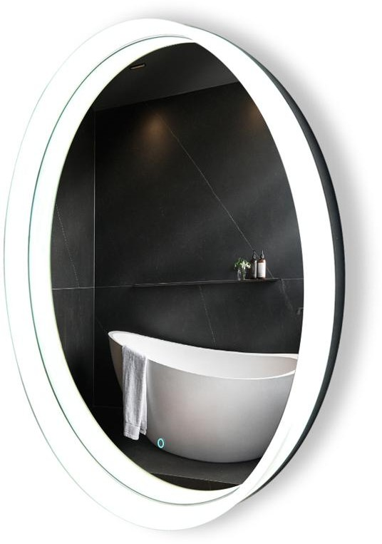 Acrylic luminous LED Bathroom Mirror Round