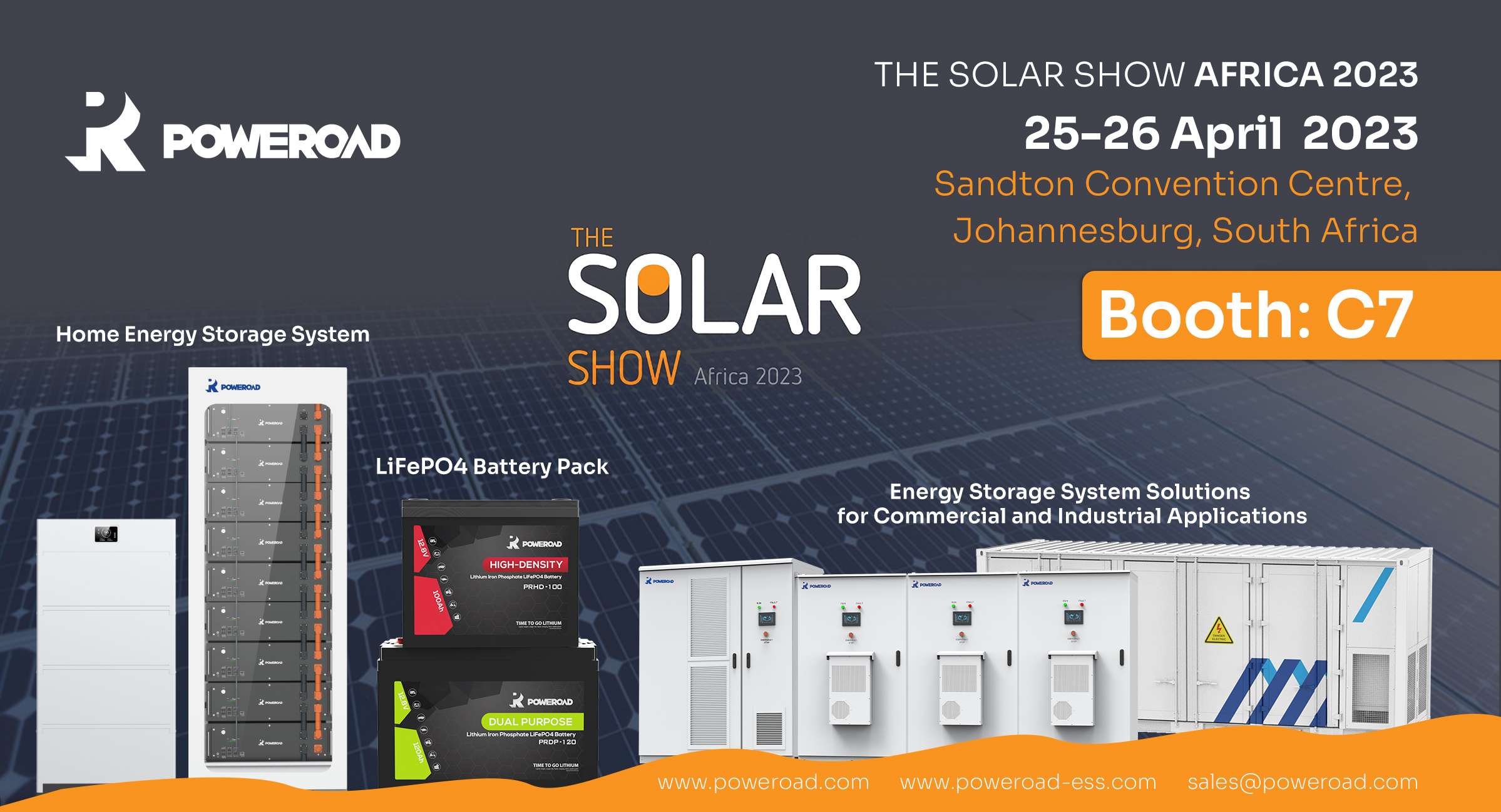 We will be exhibiting at The Solar Show Africa 2023