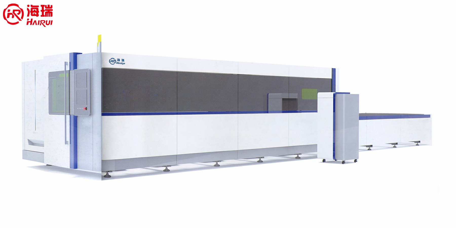 HRDFC(C)-Full Cover Exchange Table Fiber Laser Cutting Machine