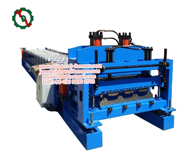 Antique Glaed Tile Roof Roll Forming Machine