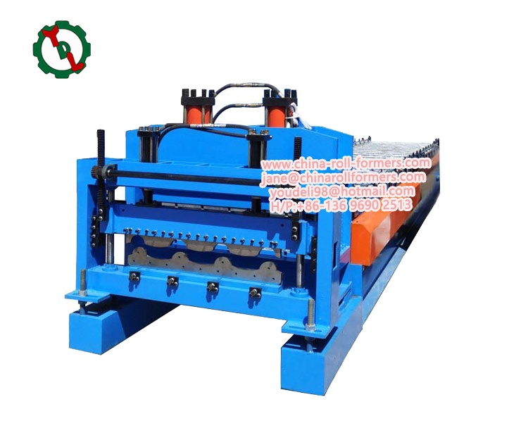 Antique Glaed Tile Roof Roll Forming Machine