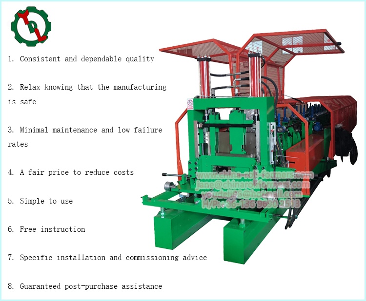 C-Pfetten-Rollformmaschine