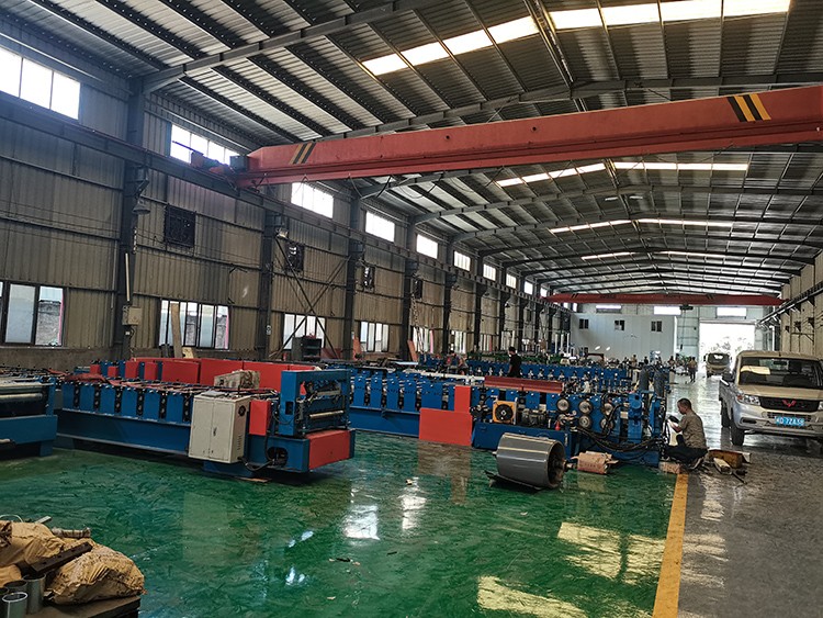 Steel Floor Decking Roll Forming Machine