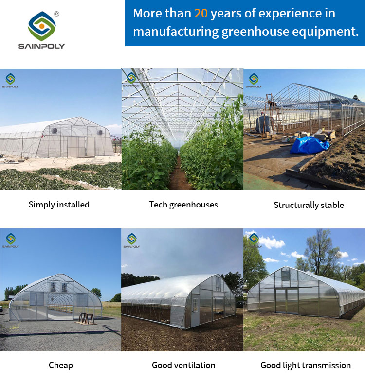 poly tunnel greenhouse for sale design 1 piece greenhouse supplies plant grow high tunnel greenhouse steel frame