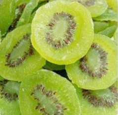 100% Natural Freeze dried green kiwi slice