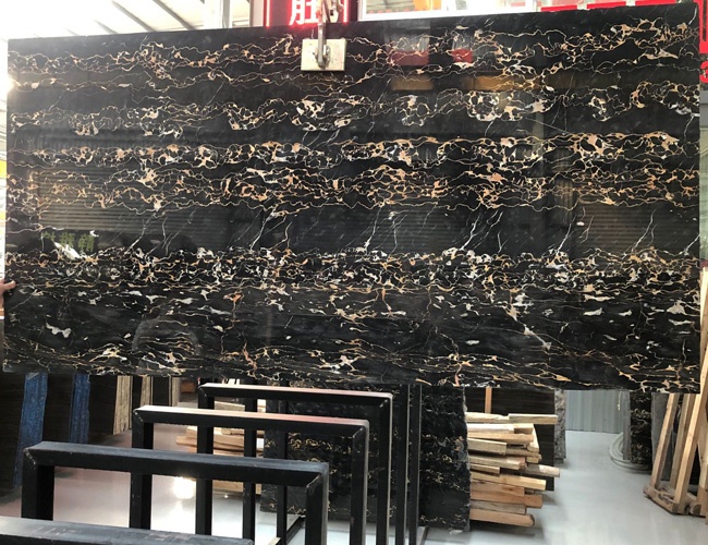 Black and Gold Marble