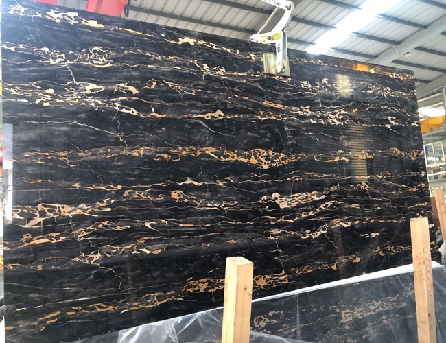 Black and Gold Marble