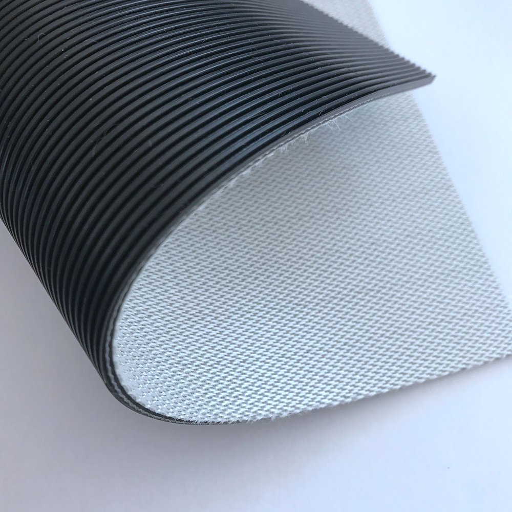 Longitudinal stripe pattern PVC sewing belt